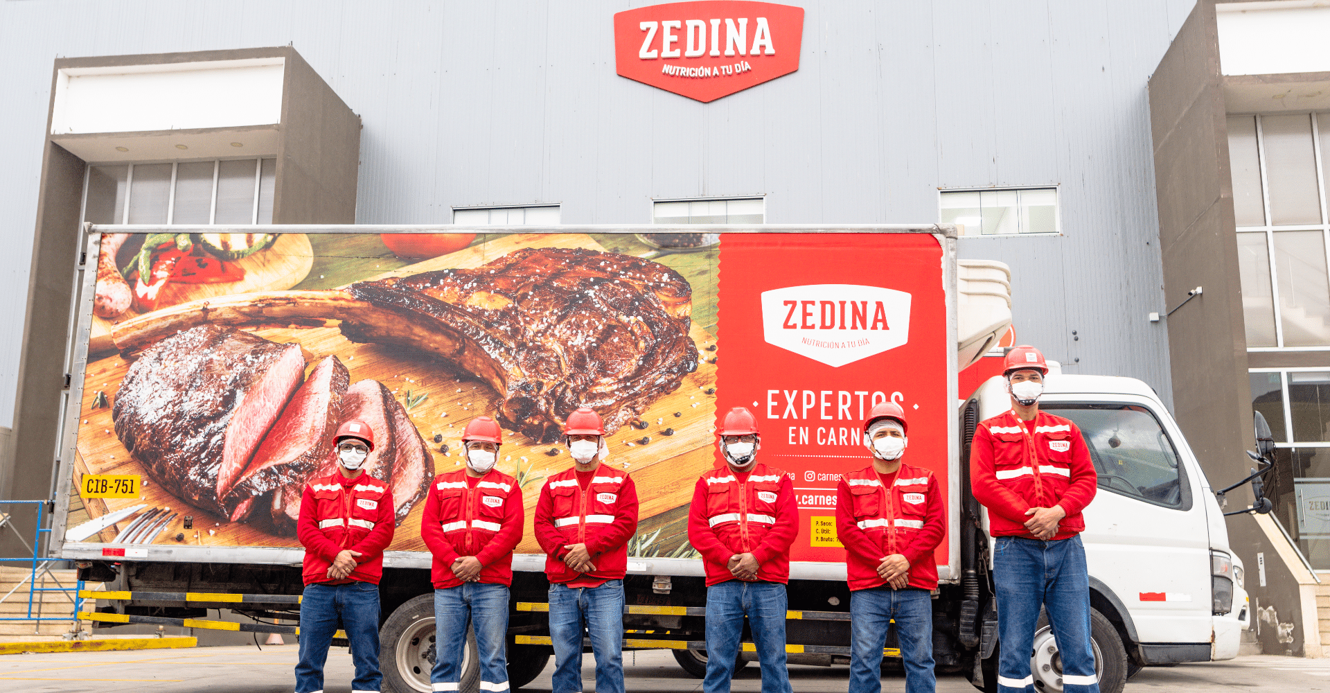 Equipo de Zedina Alimentos.